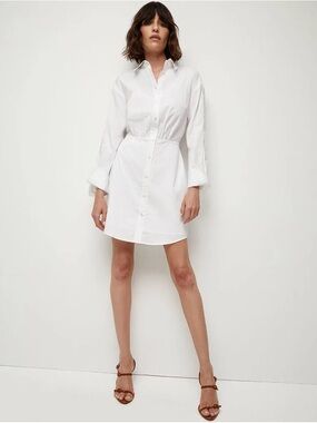 Veronica Beard Rae Mini Dress in Cotton